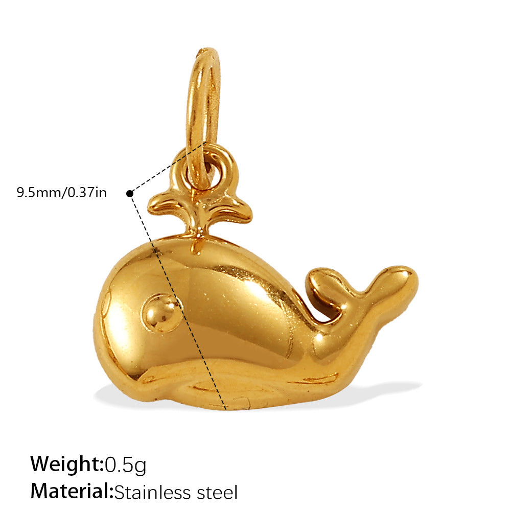 Aurelia Statement Stainless Steel Necklace — 18K Gold PVD — FOG-NK-0207-GD