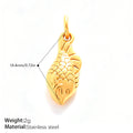 Mira Minimalist Stainless Steel Necklace — 18K Gold PVD — FOG-NK-0152-GD