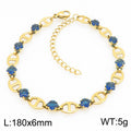 Vela Minimalist Stainless Steel Bracelet — 18K Gold PVD — FOG-BR-0083-GD