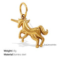 Aurelia Bold Stainless Steel Necklace — 18K Gold PVD — FOG-NK-0093-GD